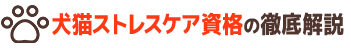 犬猫ストレスケア資格の徹底解説